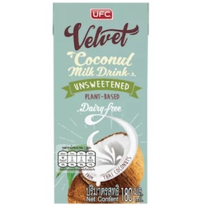 UFC Velvet Coconut Milk Unsweetened 180 ml.