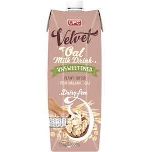 UFC Velvet Oat Milk Unsweetened 1000 ml.