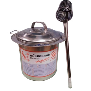 หม้อก๋วยเตี๋ยวตราม้าแดง เบอร์ 40 ฟรี ตะกร้อลวกเส้น