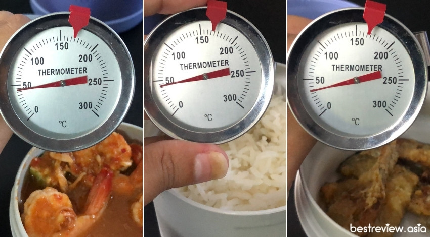 แกงส้ม+ปลาสลิดทอด Zojirushi Lunch Jars ปิ่นโตอาหารสูญญากาศเก็บความร้อน รุ่น SL-NC09