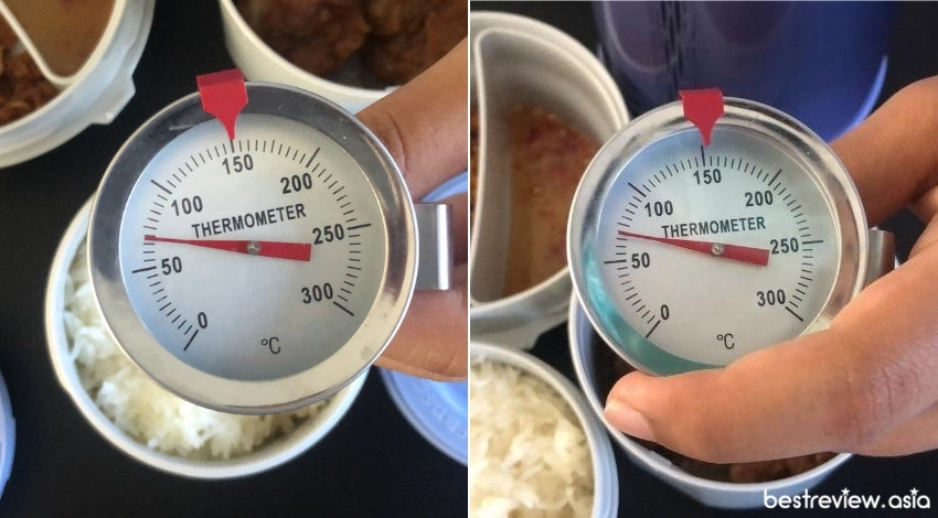 ข้าวเหนียวไก่ทอด Zojirushi Lunch Jars ปิ่นโตอาหารสูญญากาศเก็บความร้อน รุ่น SL-NC09