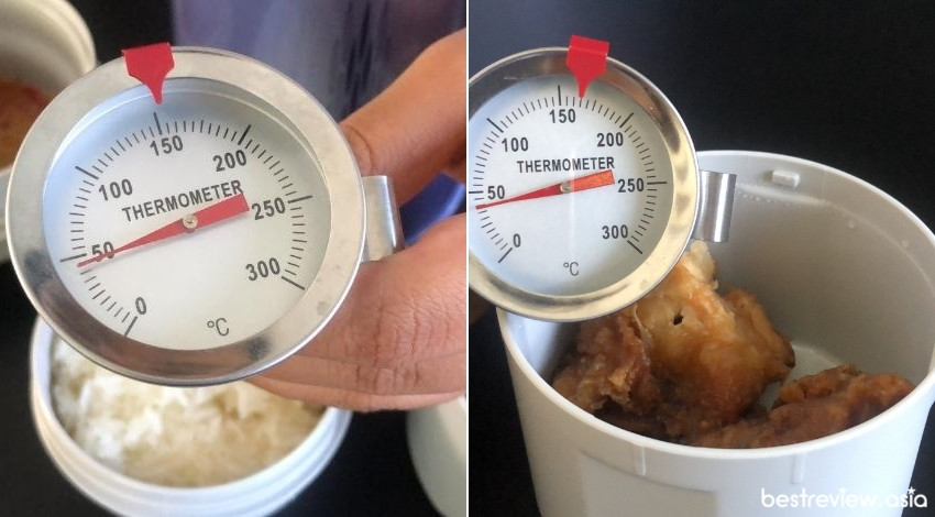 ข้าวเหนียวไก่ทอด Zojirushi Lunch Jars ปิ่นโตอาหารสูญญากาศเก็บความร้อน รุ่น SL-NC09