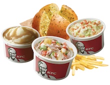 เครื่องเคียงของ KFC
