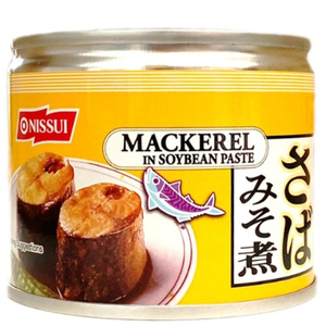 Nissui Mackerel in Miso Sauce นิสซุย ปลาแมคเคอเรล ในซอสมิโซะ