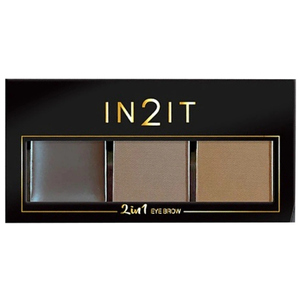 IN2IT 2in1 Eye Brows Palette ที่เขียนคิ้วแบบฝุ่น