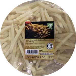 เฟรนซ์ฟรายส์ ตราฟาร์มสุข เส้นตรง 7 mm