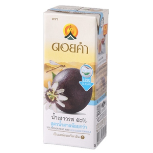 ดอยคำ น้ำเสาวรส 50% สูตรน้ำตาลน้อย