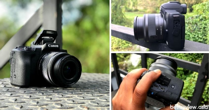 พอร์ตการเชื่อมต่อของ Canon EOS M50 Mark II