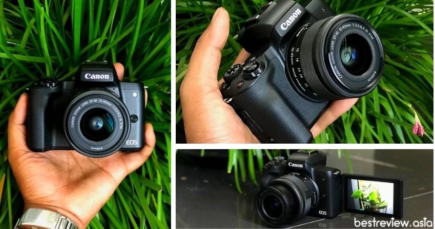 ด้านหน้า Canon EOS M50 Mark II