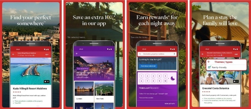 รายละเอียด Hotels.com