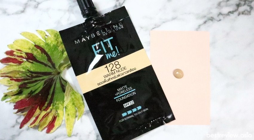 Maybelline Fit Me Matte + Poreless Liquid Foundation SPF 22 รองพื้นเมย์เบลลีน