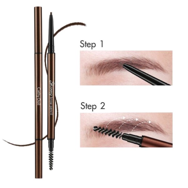 Cathy Doll Skinny Brow Pencil ดินสอเขียนคิ้วแบบหมุน