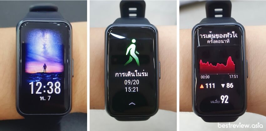 รีวิว HUAWEI Band 7