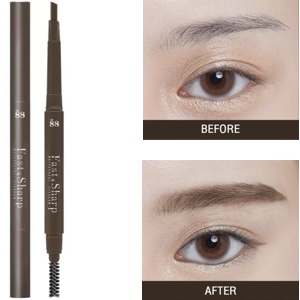 VER.88 Fast & Sharp Waterproof Eyebrow ดินสอเขียนคิ้วกันน้ำ