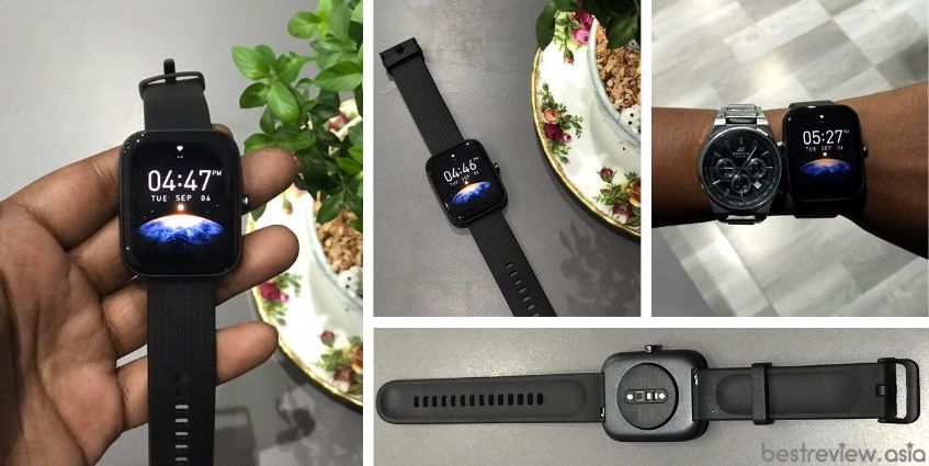 ดีไซน์ภายนอก ของ Amazfit Bip 3 Pro