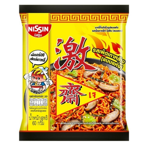 Nissin(นิสชิน) มาม่าเผ็ดเกาหลีแห้งเจ