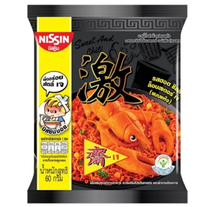 Nissin(นิสชิน) มาม่ารสฮอตชิลลีล็อบสเตอร์แห้งเจ