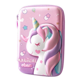 Kawaii กระเป๋าดินสอ Eva ลายยูนิคอร์น 3 มิติ