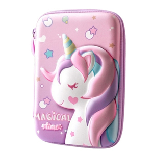 Kawaii กระเป๋าดินสอ Eva ลายยูนิคอร์น 3 มิติ