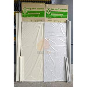 แชมป์ ประตูห้องน้ำ วงกบ PVC บานเรียบ