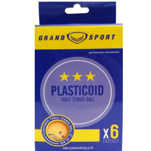 Grand Sport ลูกปิงปอง Plasticoid 3 ดาว
