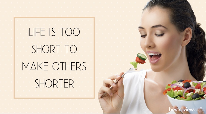 Life is too short to make others shorter ชีวิตมันสั้นเกินกว่าจะคร่าชีวิตผู้อื่น