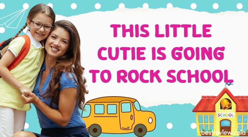 This little cutie is going to rock schoolเจ้าหนูกำลังไปป่วนโรงเรียน
