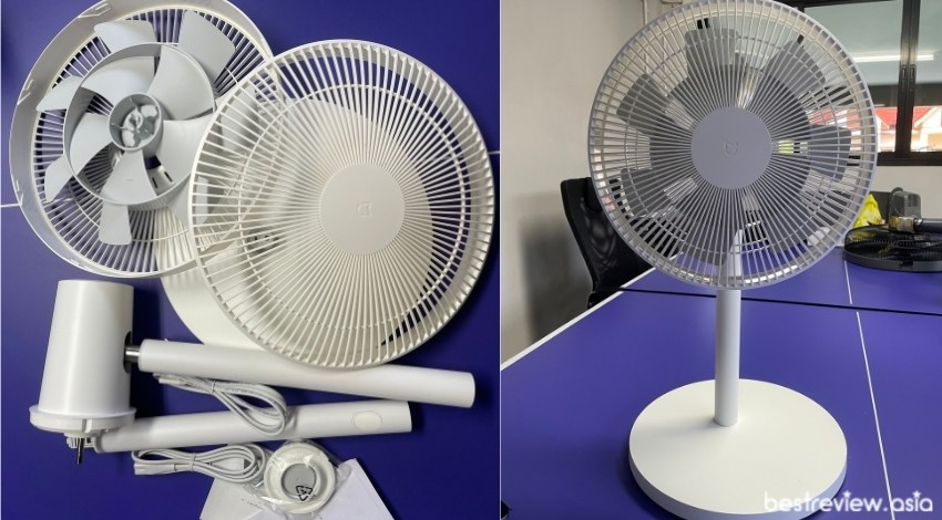 ติดตั้งพัดลม Xiaomi Mi Smart Standing Fan 2