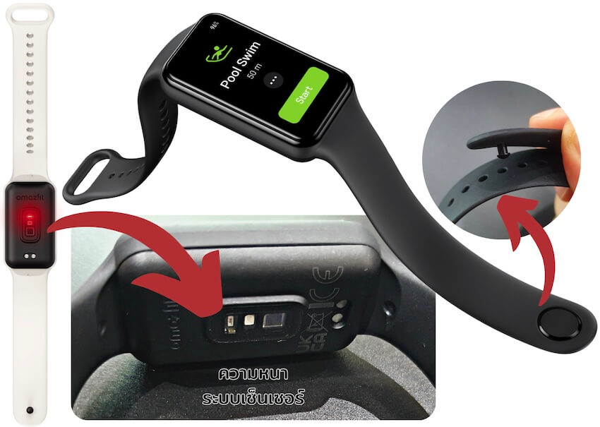 รีวิว Amazfit Band 7