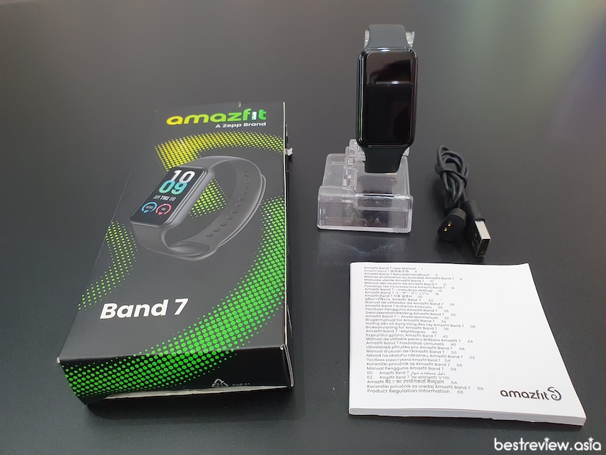 รีวิว Amazfit Band 7