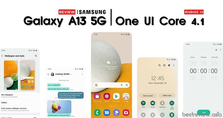 One UI Core 4.1 พัฒนาบนพื้นฐาน Android 12