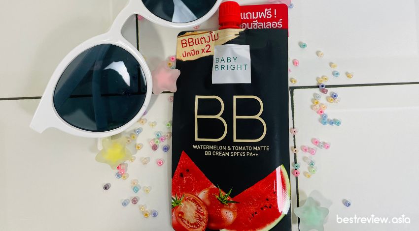 Baby Bright Watermelon & Tomato Matte BB Cream SPF45 PA++ บีบีครีมเบบี้ไบรท์
