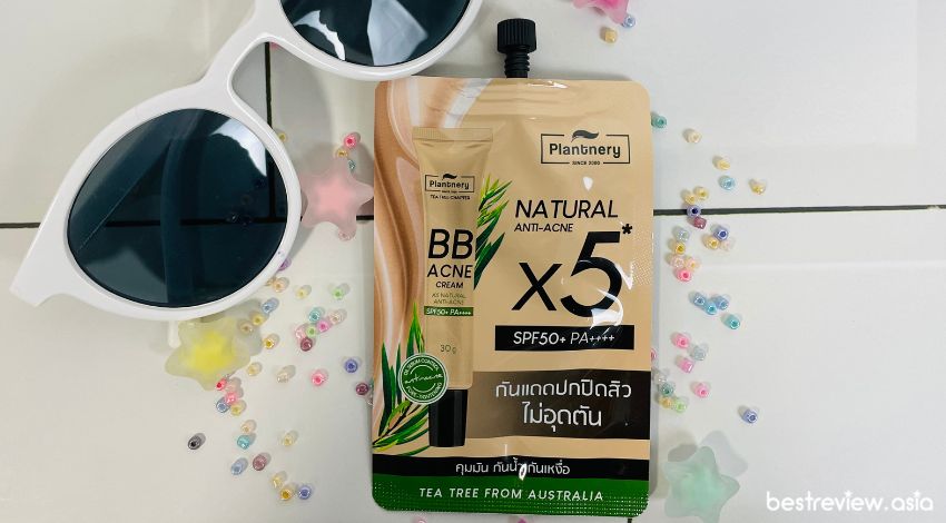 Plantnery Tea Tree BB Acne Sunscreen SPF50+ PA++++ บีบีครีมแพลนท์เนอรี่