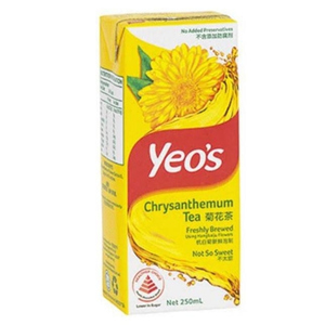 Yeo's Justea น้ำเก๊กฮวยพร้อมดื่มนำเข้าจากมาเลเซีย
