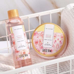 Spa Luxetique กระเช้าของขวัญอาบน้ำ กลิ่นกุหลาบ