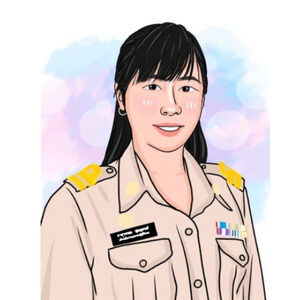 กรอบรูปพร้อมมภาพวาดมินิมอล