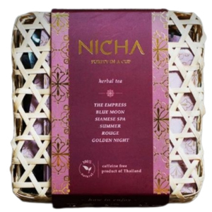 Nicha Gift Set ชาดอกไม้สมุนไพรเพื่อสุขภาพ