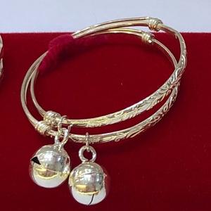 กำไลข้อเท้าเด็กเงินแท้