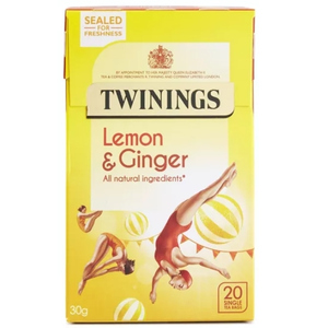 Twinings Lemon & Ginger Tea ชาขิงผสมเลมอน