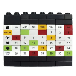 World Link ปฏิทินตัวต่อแบบสับเปลี่ยน รุ่น F09BK