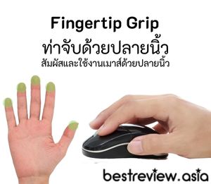 ท่าจับด้วยปลายนิ้ว (Fingertip Grip)