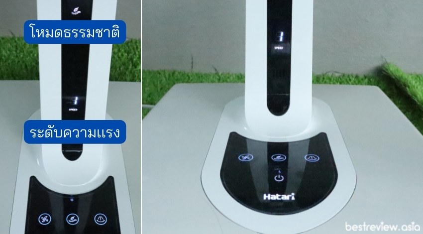 ไฟ LED บอกสถานะ พัดลม Hatari รุ่น HT-S16R2