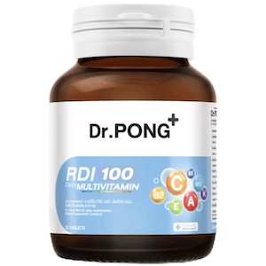 Dr.Pong RDI100 daily multivitamin วิตามินรวม
