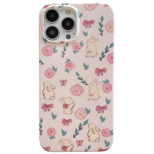 เคสโทรศัพท์ iphone ลายกระต่าย พร้อม Grip Tok น้องกระต่าย