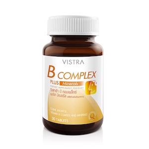 Vistra B Complex Plus วิตามินบีรวม