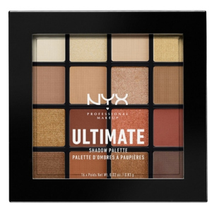 NYX Ultimate Eyeshadow Palette Warm Neutrals อายแชโดว์พาเลตต์