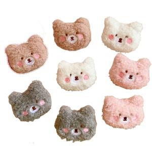 OHO เข็มกลัด ลายตุ๊กตาหมีขนฟูน่ารัก