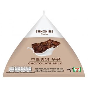 Sunshine Dairy นมสดพาสเจอร์ไรส์ รสช็อกโกแลต