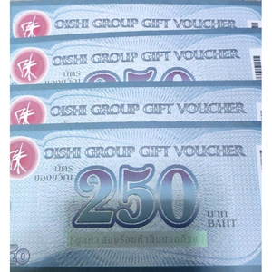 OISHI GROUP GIFT VOUCHER มูลค่า 1,000 บาท