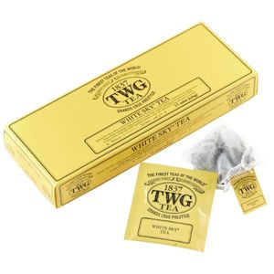 TWG Tea White Sky Tea White Tea ชาขาว